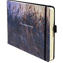 Скетчбук "Sketchmarker. Калыханка", 21x14.8 см, 80 листов, нелинованный, черный пейзаж
