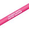 Ручка шариковая автоматическая "Bay MATT. Трудно быть Богом мамой", 1.0 мм, розовый, стерж. синий - 2