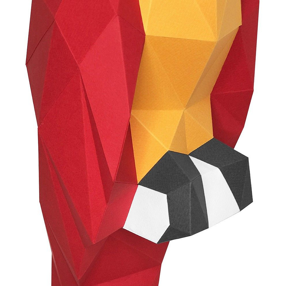 Набор для 3D моделирования "Попугай Ара", красный - 5