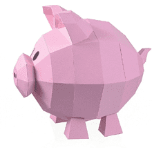 Набор для 3D моделирования "Хрюша Нюша", розовый