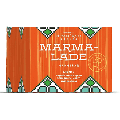 Мармелад "MeAngel. Marmalade", 200 г, со вкусом земляники, манго и апельсина