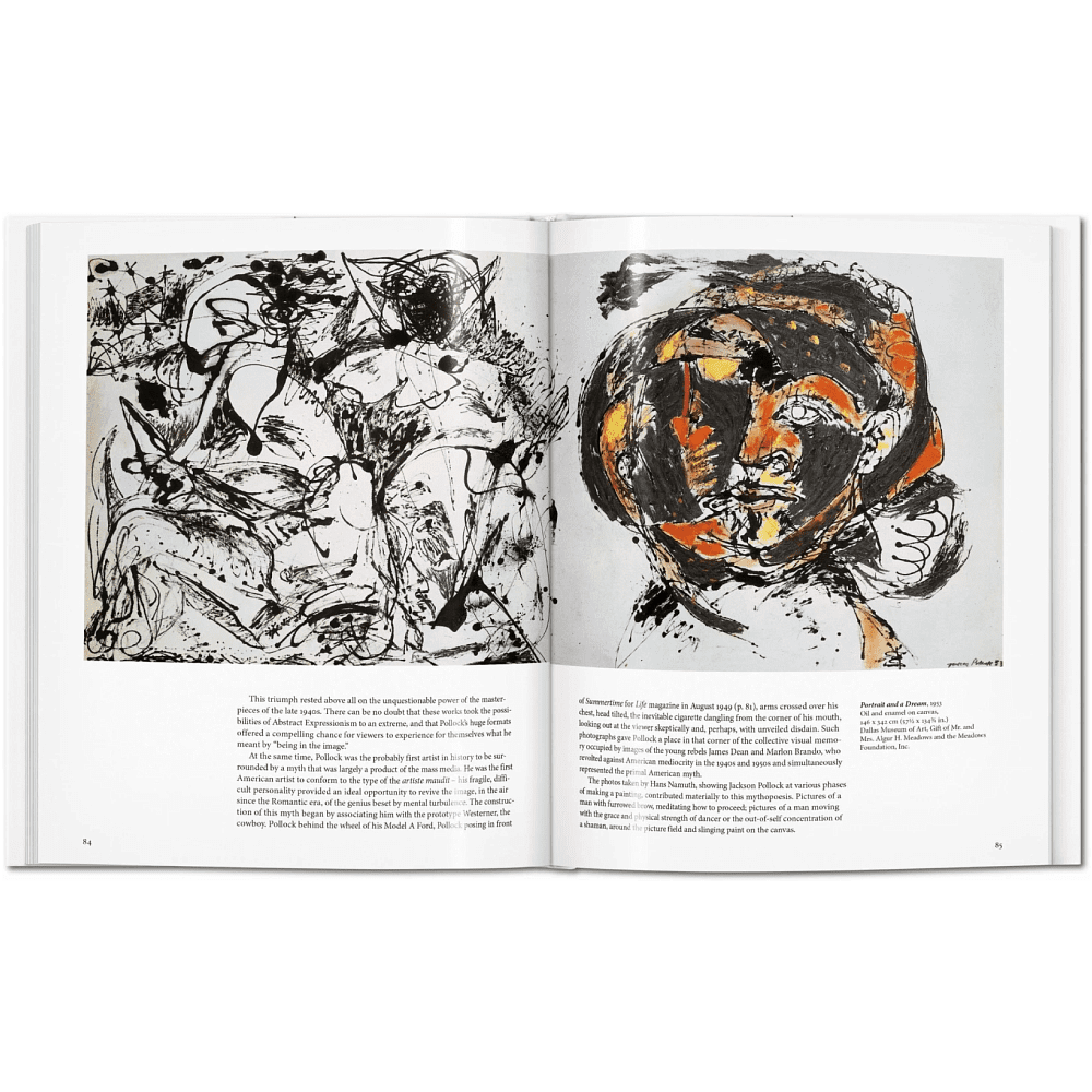 Книга на английском языке "Basic Art. Pollock"  - 3