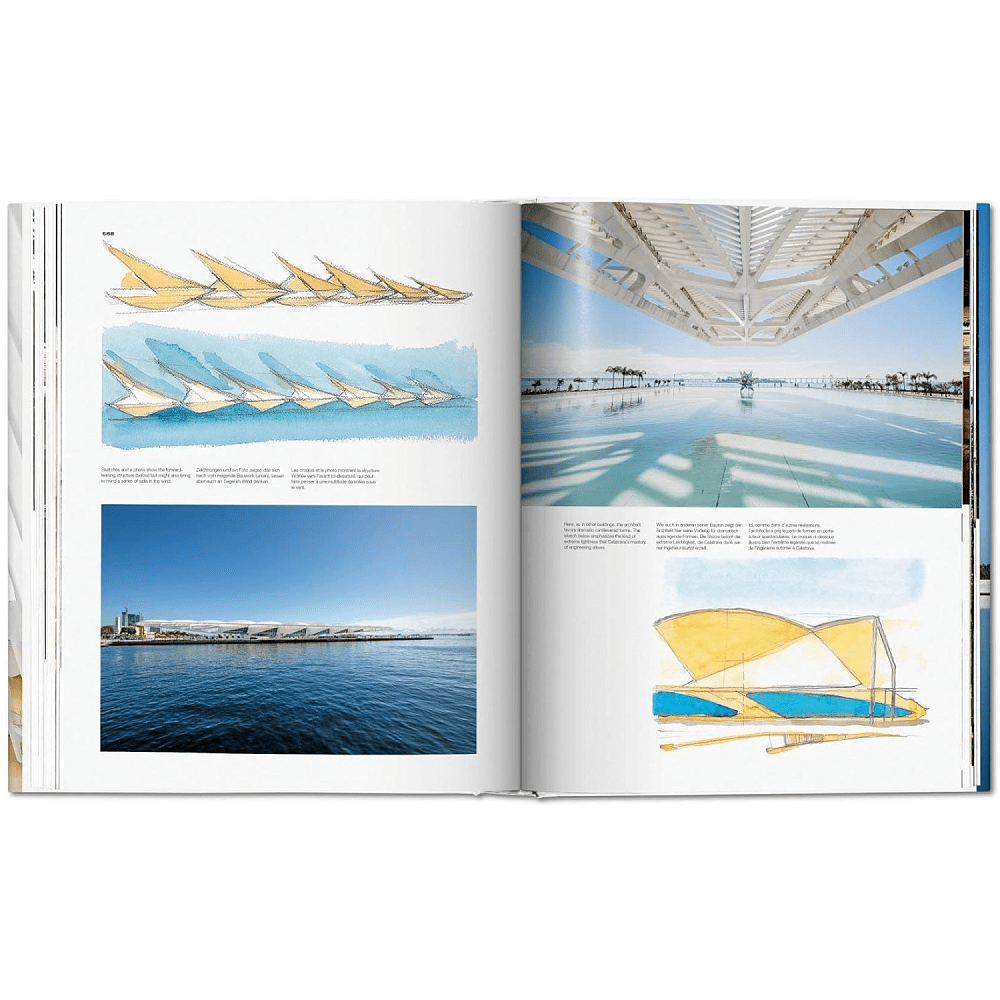 Книга на английском языке "Calatrava: Complete Works 1979-Today", Jodidio P. - 6