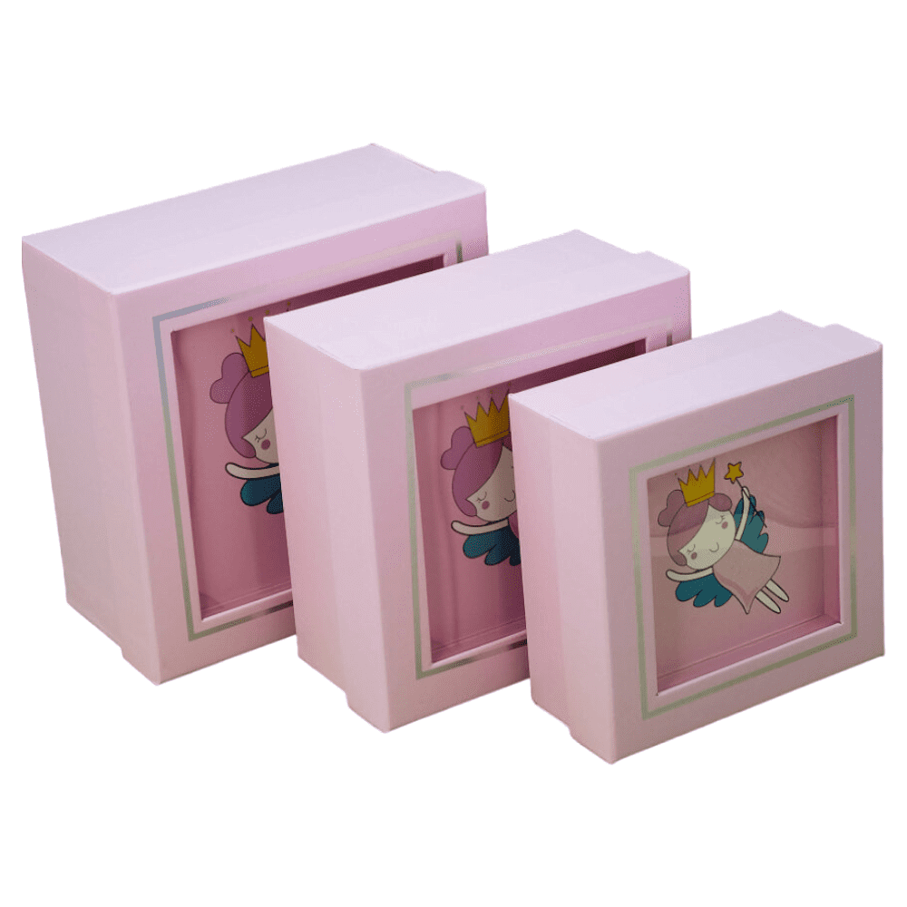 Коробка подарочная "Princess", 19x19x9.5 см - 3
