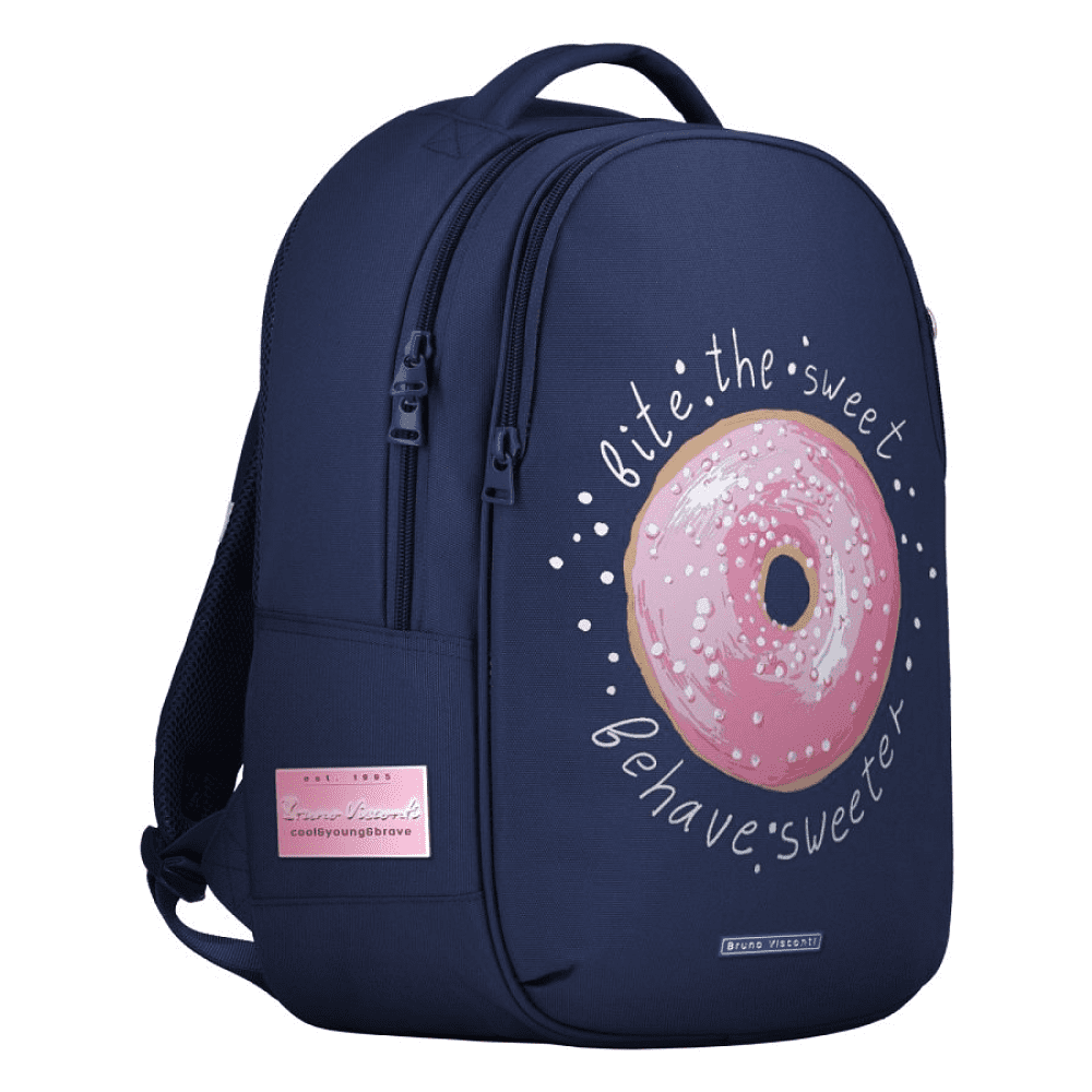 Рюкзак школьный Bruno Visconti "Donut", синий