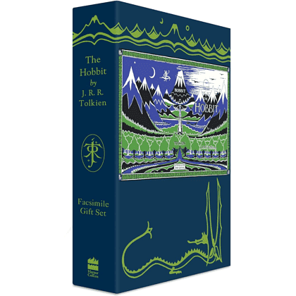 Книга на английском языке "Hobbit Facsimile Gift Edition", J.R.R Tolkien