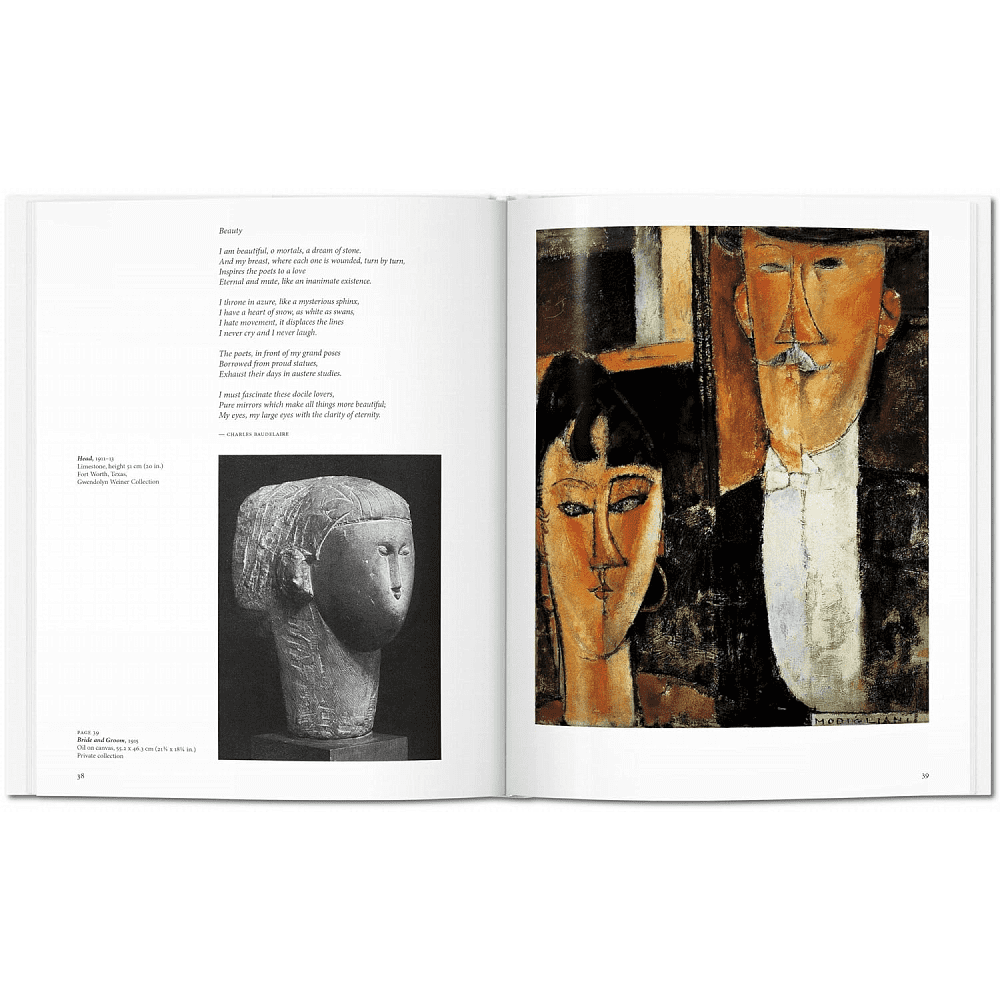Книга на английском языке "Basic Art. Modigliani"  - 3