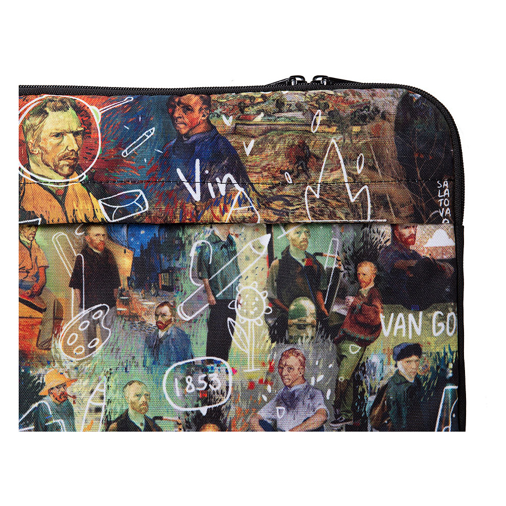 Чехол для ноутбука 13" "Van Gogh", текстиль, разноцветный - 2