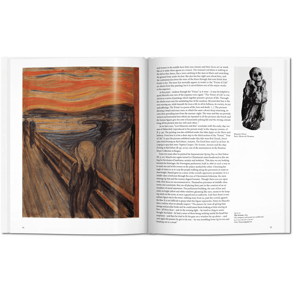 Книга на английском языке "Basic Art. Munch"  - 3