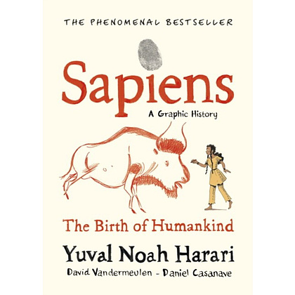 Книга на английском языке "Sapiens. A Graphic History. Volume 1", Yuval Noah Harari