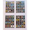 Комплект наклеек "Таро Артура Эдварда Уэйта", 4 комплекта по 80 карт-наклеек - 11
