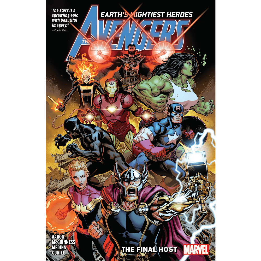 Книга на английском языке "Avengers by Jason Aaron Vol. 1: Final Host" 