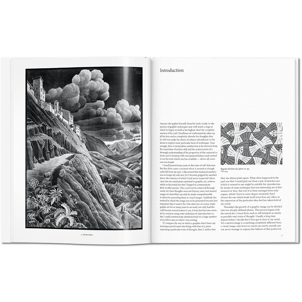 Книга на английском языке "Basic Art. M.C. Escher. The Graphic Work"  - 2