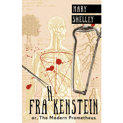 Книга на английском языке "Frankenstein; or, The Modern Prometheus", Мэри Шелли