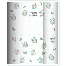 Обложка для тетрадей "Avocado", А5, разноцветный