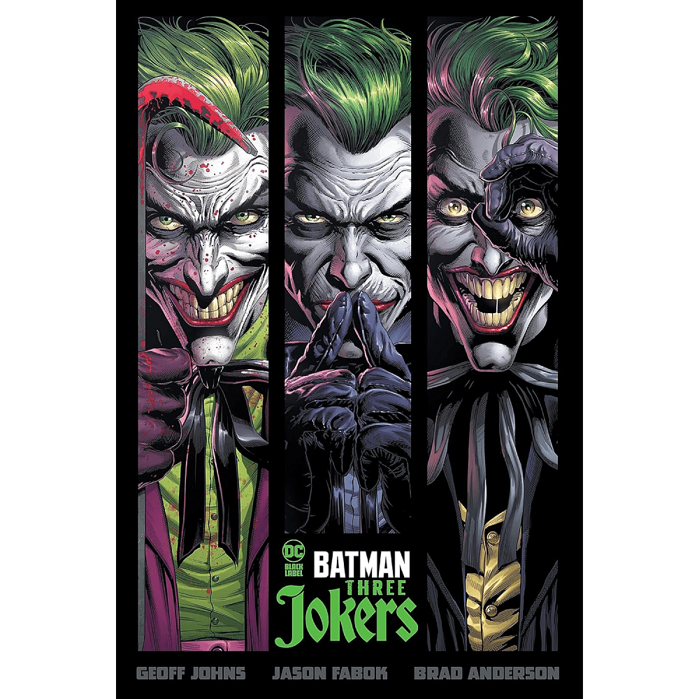Книга на английском  языке "Batman: Three Jokers", Geoff Johns
