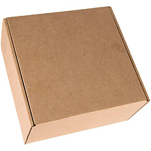 Коробка подарочная "Box", 22x21.5x11 см, крафт
