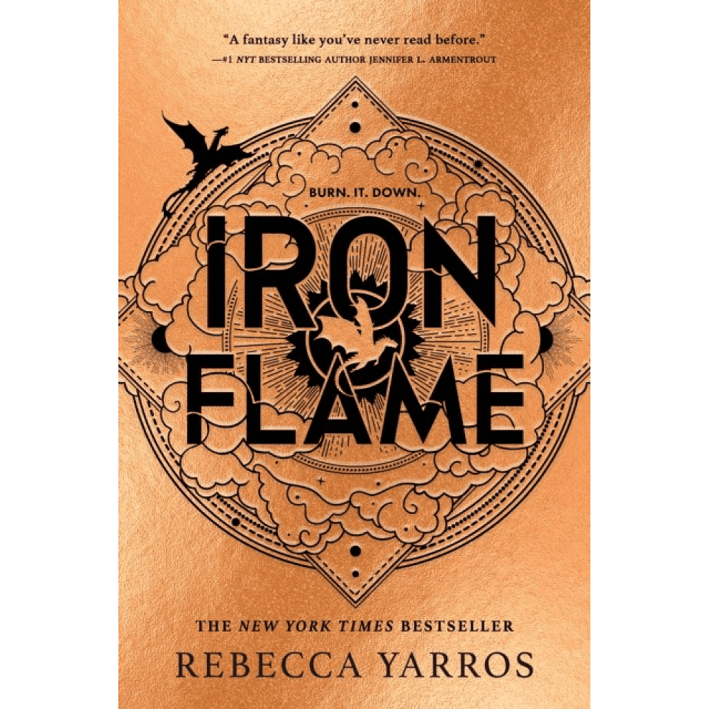 Книга на английском языке "Iron flame", Rebecca Yarros