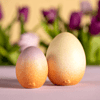 Фигурка "Яйцо Luminosa", 10.3 см, керамика, оранжевый, бежевый - 2