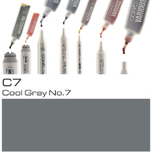 Чернила для заправки маркеров "Copic", C-7 холодный серый №7