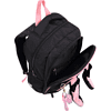 Рюкзак школьный "COMFORT Life Cat fun", черный, розовый - 3