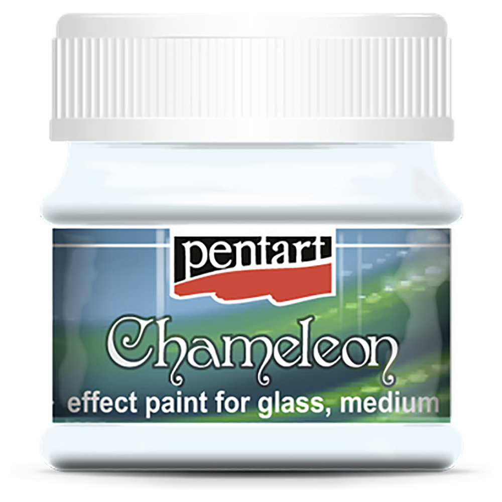 Краски для стекла "Pentart Chameleon", синий, 50 мл