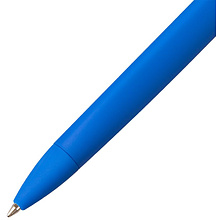 Ручка шариковая автоматическая "Trinity K Transparent Gum", 1.0 мм, красный, стерж. синий