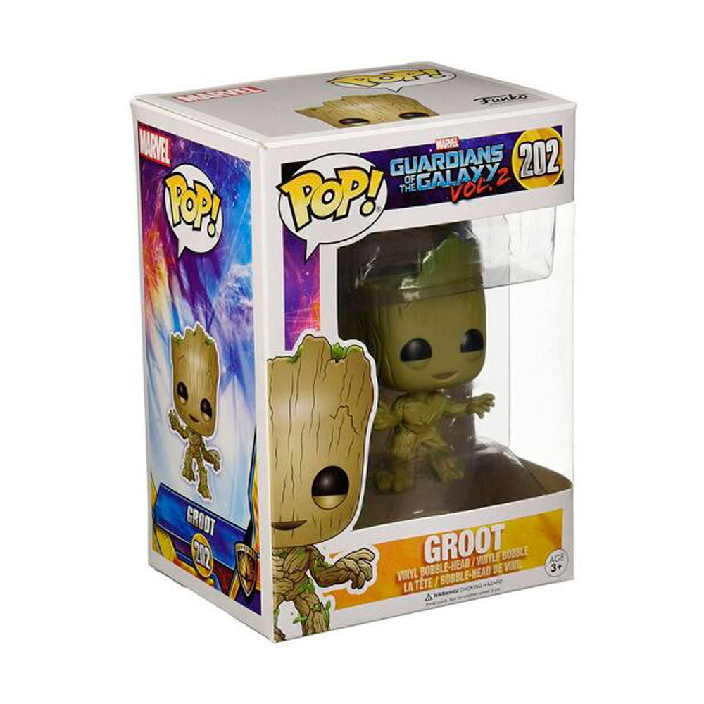 Фигурка Funko POP! Bobble Marvel Guardians Of The Galaxy 2 Groot 13230 - 3