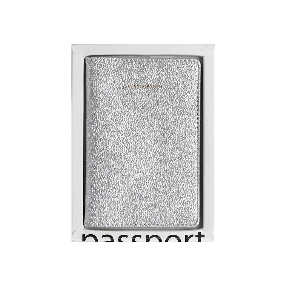 Обложка для паспорта "Серебро", кожзам - 2