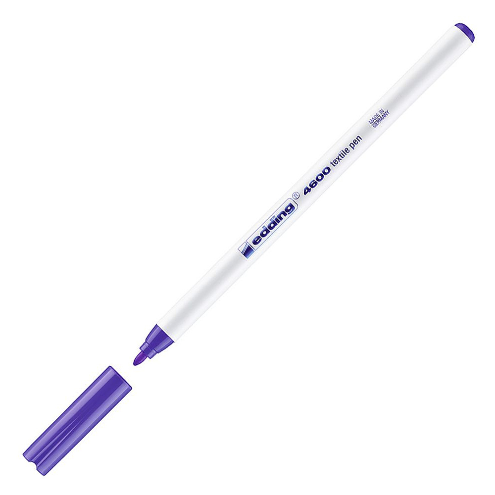 Маркер для текстиля Edding "E-4600", неоновый фиолетовый