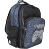 Рюкзак школьный "COMFORT Life Gamer", черный, синий - 2