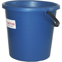 Ведро "ЗИМА" 10 л, синий