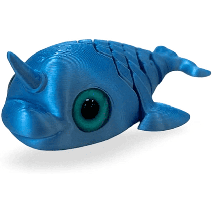 Игрушка 3D "Нарвал Бин" - 3