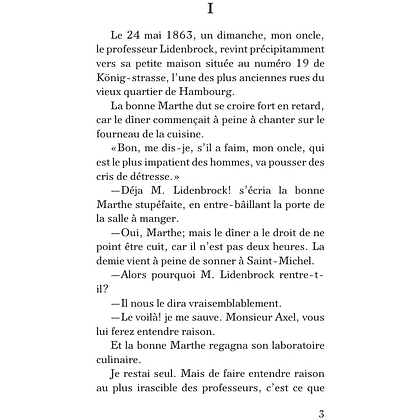 Книга на французском языке "Voyage au centre de la Terre", Жюль Верн - 3