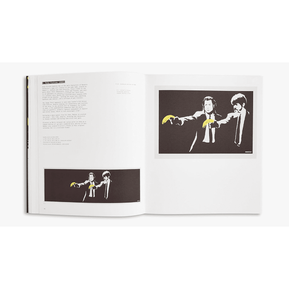 Книга на английском языке "Banksy. The Prints", Roberto Campolucci-Bordi, Paul Coldwell - 3