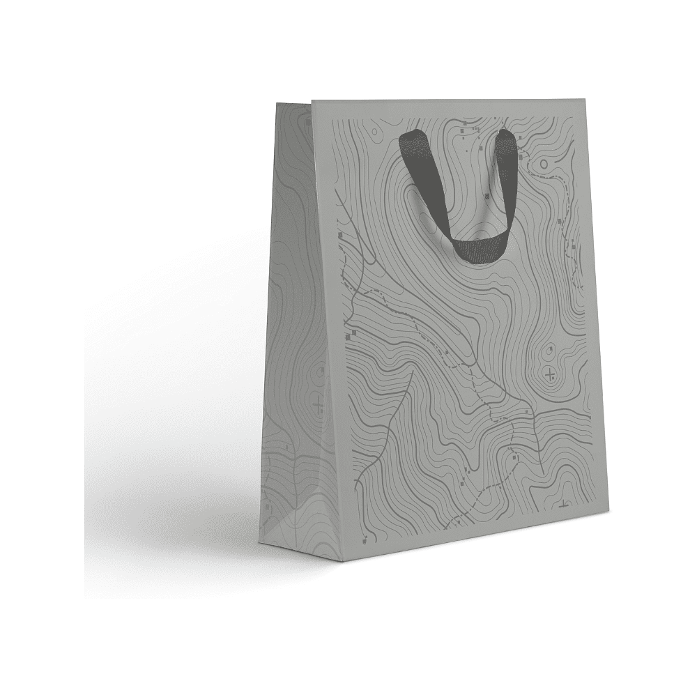 Пакет бумажный подарочный "Country MT", 18х22.7х10 см, ассорти - 4