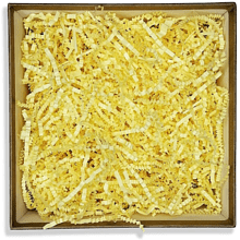 Наполнитель бумажный, гофрированный, 3 мм, 50 г, желтый