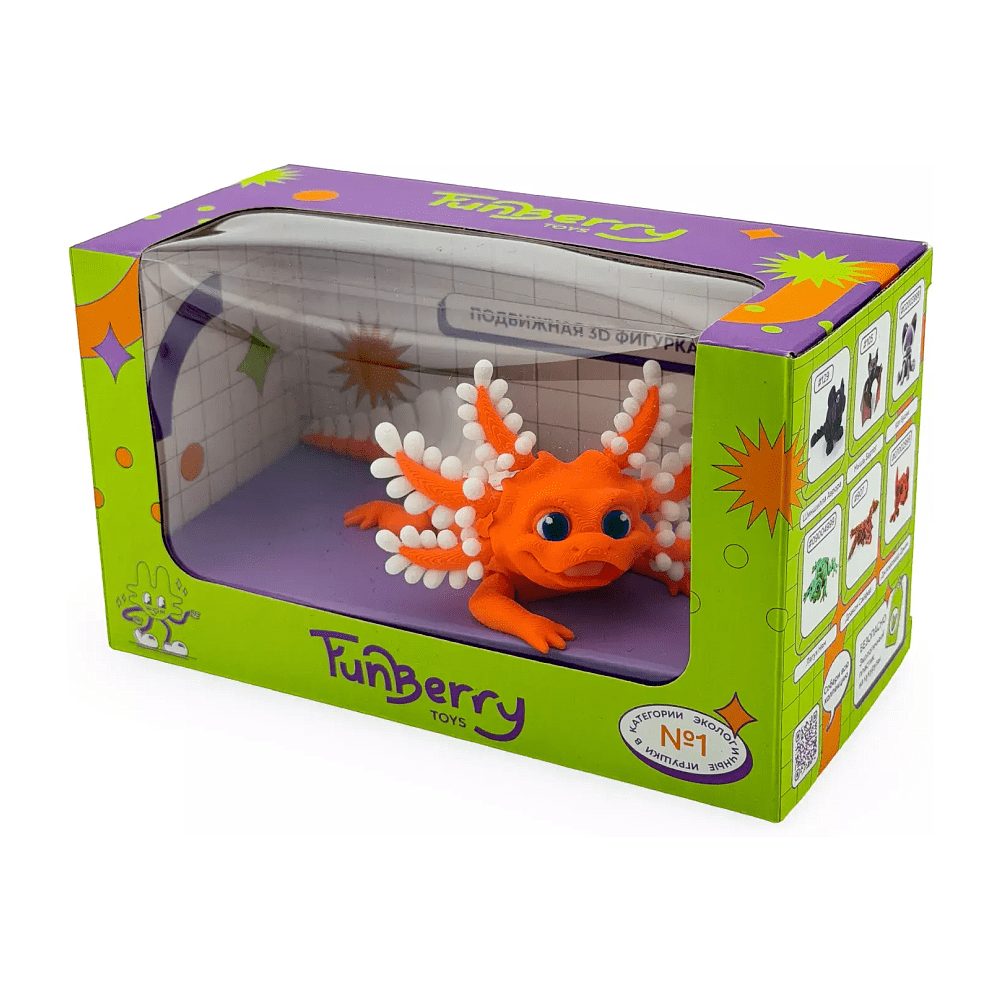 Игрушка 3D "Аксолотль Клант" - 5
