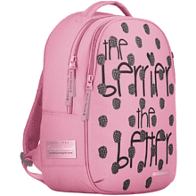 Рюкзак школьный Bruno Visconti "Ягоды. Графика. Ежевика", розовый