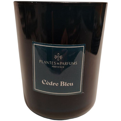 Свеча ароматическая "PLANTS&PARFUMS" Blue Cedar, 420 гр.  - 4