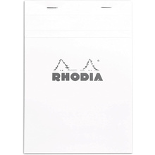 Блокнот "Rhodia", А5, 80 листов, клетка, белый