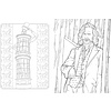 Раскраска "Colouring Book. Harry Potter: Gryffindor House Pride", (английский язык) - 4