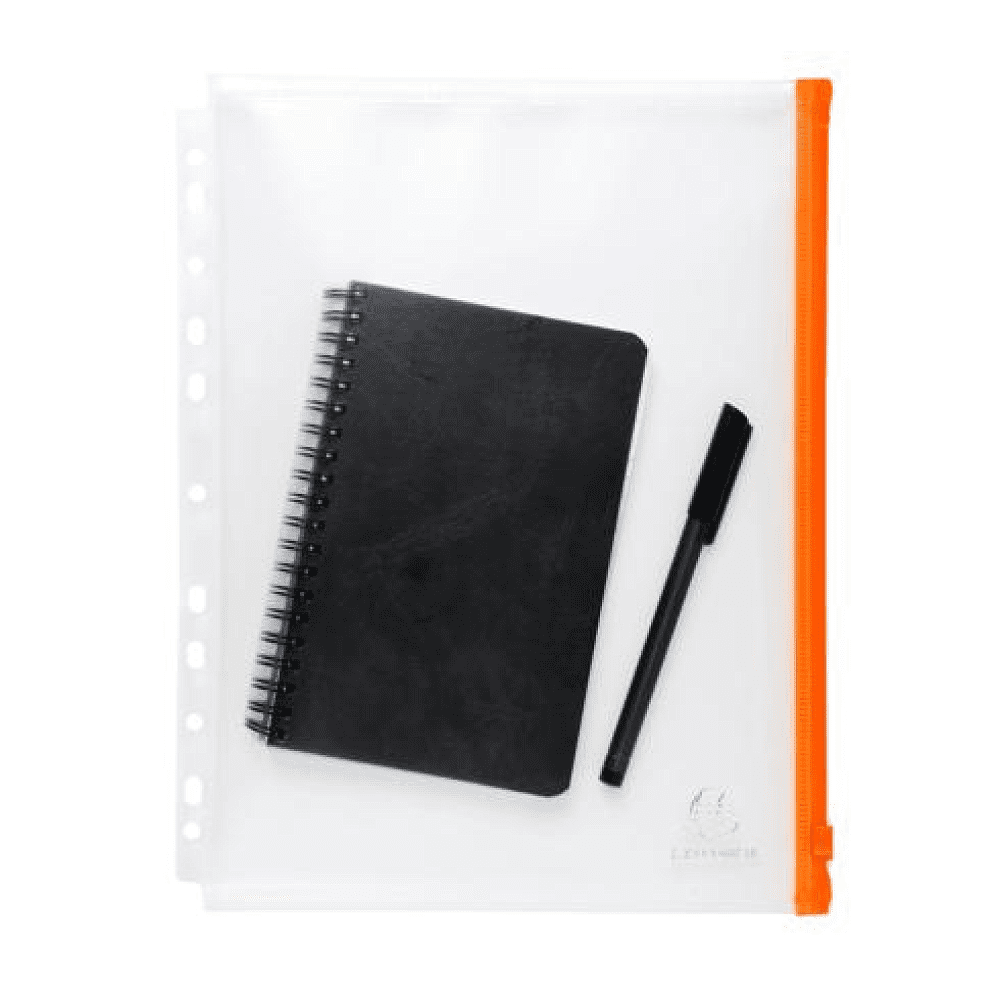 Папка-конверт на молнии "Exactive",  А4, прозрачный