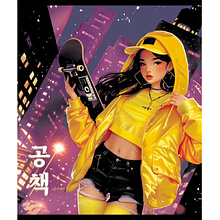 Тетрадь "Поп", А5, 48 листов, клетка, ассорти