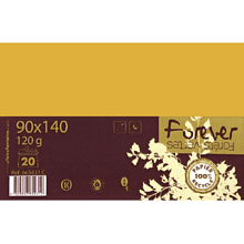  Конверт "Forever", 90x140 мм, 120г/м, абрикосовый