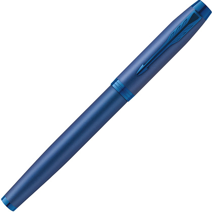 Ручка перьевая Parker "IM Monochrome F328", M, синий, патрон синий - 4