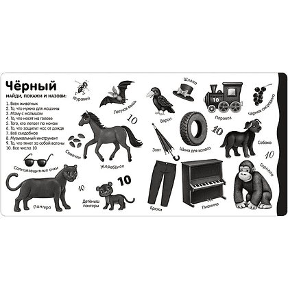 Книга "Изучаем цвета, слова, цифры" - 7