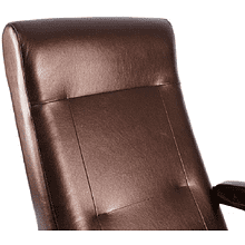 Кресло-качалка Бастион 6 Ромбус, темно-коричневый