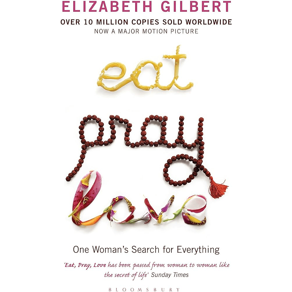 Книга на английском языке "Eat Pray Love", Elizabeth Gilbert