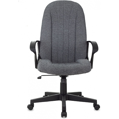 Кресло для руководителя "Бюрократ T-898", ткань, пластик, серый - 2